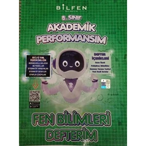 Kişisel Yayınlar 8. Sınıf Fen Bilimleri Akademik Performansım Defterim Bilfen Yayıncılık