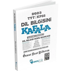 Hoca Kafası Yayınları 2023 TYT KPSS Dil Bilgisini Kafala Tamamı Çözümlü Soru Bankası Hoca Kafası Yayınları