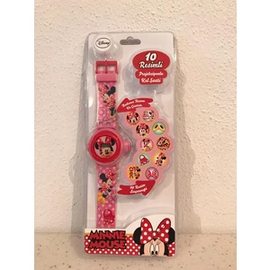 Minnie Mouse Projeksiyonlu Kız Çocuk Kol Saati