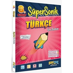 Süpersonik Yayınları 8. Sınıf Süpersonik Türkçe Soru Bankası Süpersonik Yayınları