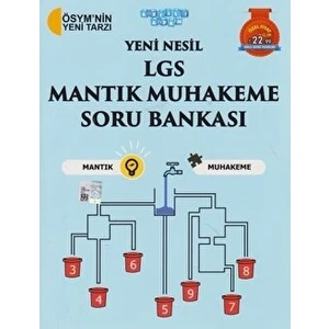 Akıllı Adam Yayınları Yeni Nesil LGS Mantık Muhakeme Soru Bankası