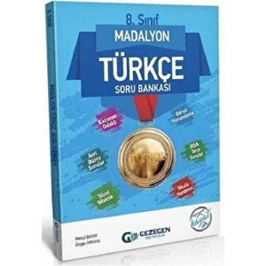 Gezegen Yayıncılık 8.Sınıf Türkçe Madalyon Soru Bankası