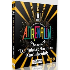 Adrenalin Yayınları 8. Sınıf Adrenalin T.c. Inkılap Tarihi ve Atatürkçülük Soru Bankası Adrenalin Yayınları