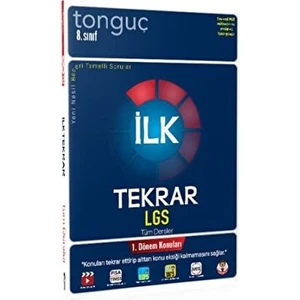 Tonguç Akademi 8. Sınıf Ilk Tekrar LGS