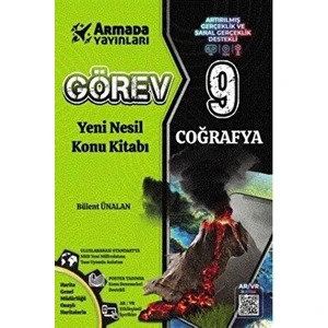 Armada Yayınları 9. Sınıf Coğrafya Görev Konu Kitabı Armada Yayınları