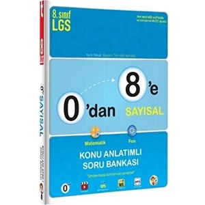 Tonguç Akademi 0'dan 8'e Sayısal Konu Anlatımlı Soru Bankası