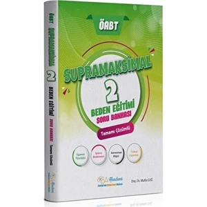 CBA Akademi ÖABT Beden Eğitimi Supramaksimal - 2 Soru Bankası Çözümlü