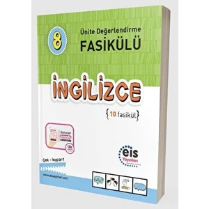 Eis Yayınları 8.Sınıf Ünite Değerlendirme Fasikülü (1-10) Ingilizce