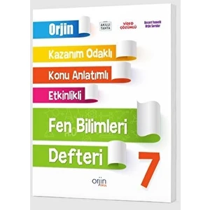 7. Sınıf Fen Bilimleri Akıllı Defter