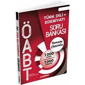 Tercih Akademi Yayınları 2022 ÖABT Türk Dili ve Edebiyatı Tamamı Çözümlü Soru Bankası