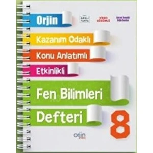 Kurmay Yayınları 8.Sınıf Fen Bilimleri Defteri