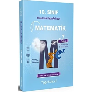 Test Okul Yayınları 10. Sınıf Fasikül Anlatım Rehberi 7 Fasikül Matematik Test Okul Yayınları