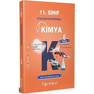 Test Okul Yayınları 11. Sınıf Fasikül Anlatım Rehberi 6 Fasikül Kimya Test Okul Yayınları