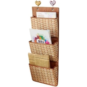 Duvar Montaj Depolama Organizatör Sepeti Kapı Geri Kitap Sundries Ev Için Depolama Sepeti (Yurt Dışından)