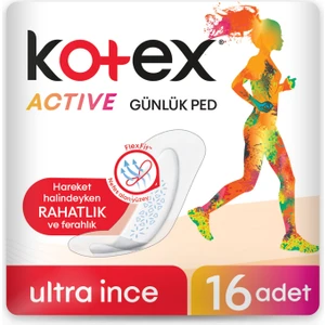 Günlük Ped Active 16'lı
