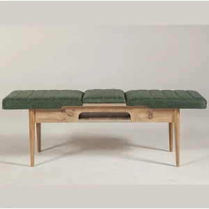 Ahşap Açılır Bench Atlantik Yeşil