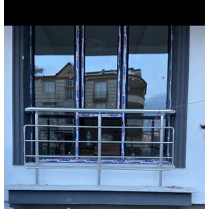 Paslanmaz Merdiven Alüminyum Korkuluk 150 cm