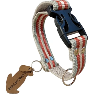 Köpek boyun tasması kalın sık dokuma füme kolon orta ve büyük ırk genişlik:3,5cm kalınlık:4mm boyun ölçüsü:30-55cm ayarlamalı dog collar  T3-14