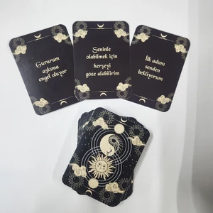Eril Dişil Tarot Konuşturma Kartları Siyah