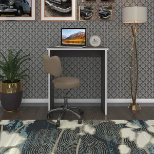 Kenzlife bilgisayar çalışma masası çambudivip 075*070*40 gri ofis sekreter laptop
