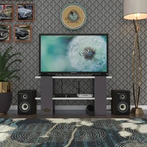 Kenzlife televizyon sehpası bangkok gri 040*080*30 tv ünitesi