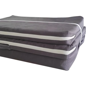 Tek Kişilik Katlanır Yer Yatağı Sünger Yatak Gri 80 X 180  Cm-6  Cm