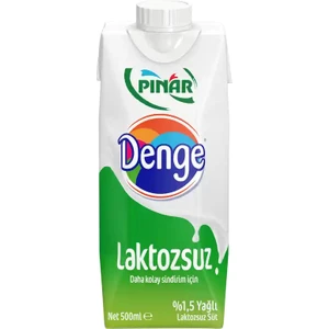 Denge Laktozsuz Süt 500 ml