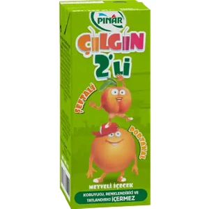 Çılgın İkili Şeftali Portakal 200 ml