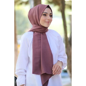 Pamuk Cazz Şal Gül Kurusu