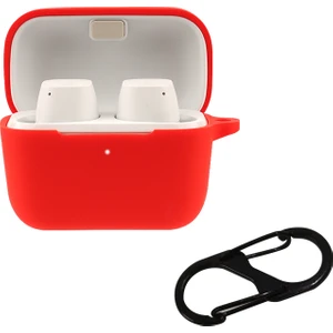 Situ Store Sennheisercx ve Se Için Kablosuz Kulaklık Kılıfı - Kırmızı (Yurt Dışından)