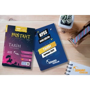 Doktrin Yayınları KPSS AGS Payitaht Soru Bankası ve Tarih Yaprak Test (2 Kitap)