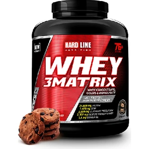 Hardline Nutrition Whey3 Matrix 2300 Gr Cookies (Kurabiye) Aromalı