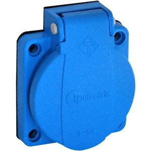 TP Elektrik 1X16A - Pano Prizi (16A) (Mavi)