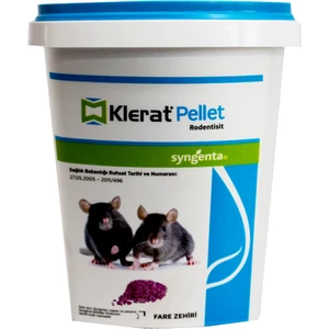 Klerat Pellet Fare, Hazır Yem 80 gr