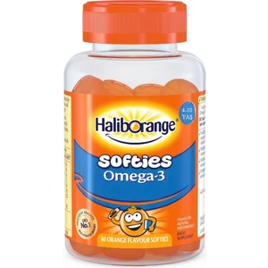 Omega 3 Softies Portakal Aromalı Yumuşak Çiğnenebilir Form 60'Lı 8680287030758