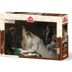 Art Puzzle Evlilik Imzası 1000 Parça Puzzle