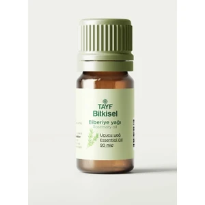 Tayf Bitkisel Uçucu Biberiye Yağı 20 ml (%100 Saf)