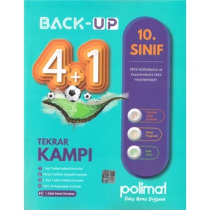 Polimat Yayınları 10. Sınıf Back-Up 4+1 Kamp Kitabı