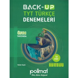 Polimat Yayınları TYT Türkçe Back-Up Denemeleri