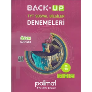 Polimat Yayınları TYT Sosyal Bilimler Back-Up Denemeleri