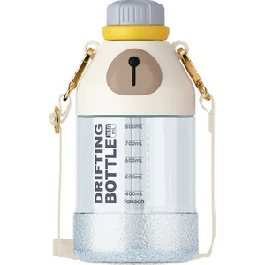 1050ML Tritan Hasır ve Kayışlı Çocuk Matarası(Yurt Dışından)