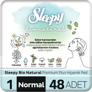 Bio Natural Premium Plus Hijyenik Ped Normal 48 Adet Ped