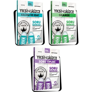 YKSDİL Converse Soru Bankası Seti (3 Kitap) (Ciltli)