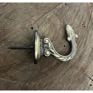 Pirinç Askı Antik Sarı Askı Mini Kanca Tesbih Askısı 1ADET