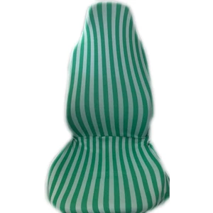 Oto Servis Kılıfı Yeşil Çizgili Zebra Model