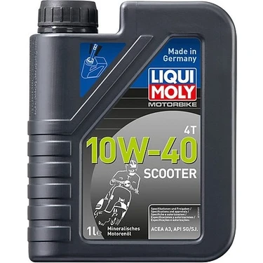 Liqui Moly 10W-40 1618 Scooter Motor Yağı 1Litre  (Üretim Tarihi