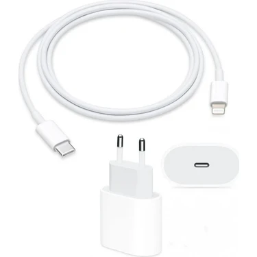 Akgün Apple Iphone 20WATT 13/13 Pro/12/12 Pro Max Hızlı Şarj Aleti Seti 20W