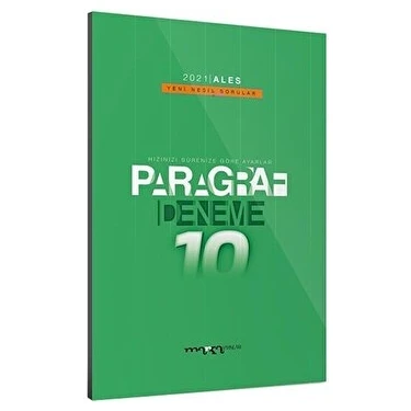 Marka Yayınları 2021 ALES Paragraf Yeni Nesil 10