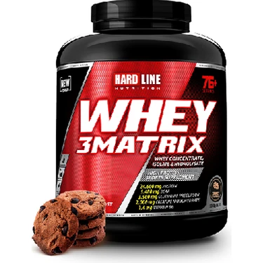 Hardline Nutrition Whey3 Matrix 2300 Gr Cookies (Kurabiye) Fiyatı
