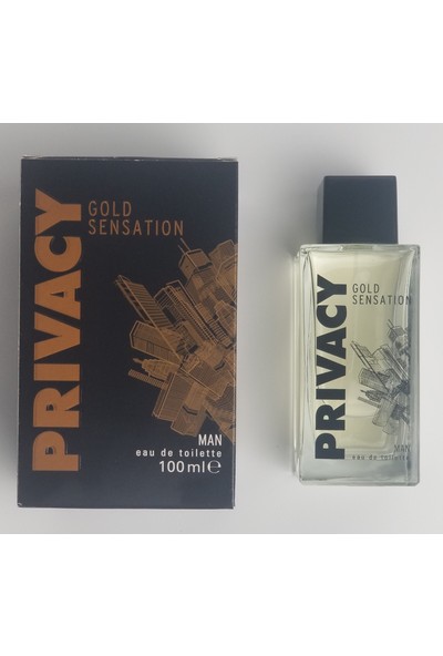 Privacy Gold Man EDT Erkek Parfüm 100 ml
